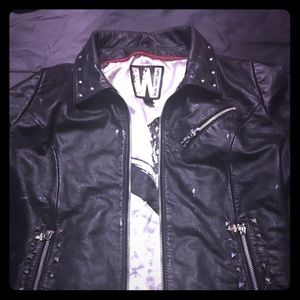 BLACK WILSONS LEATHER JACKET